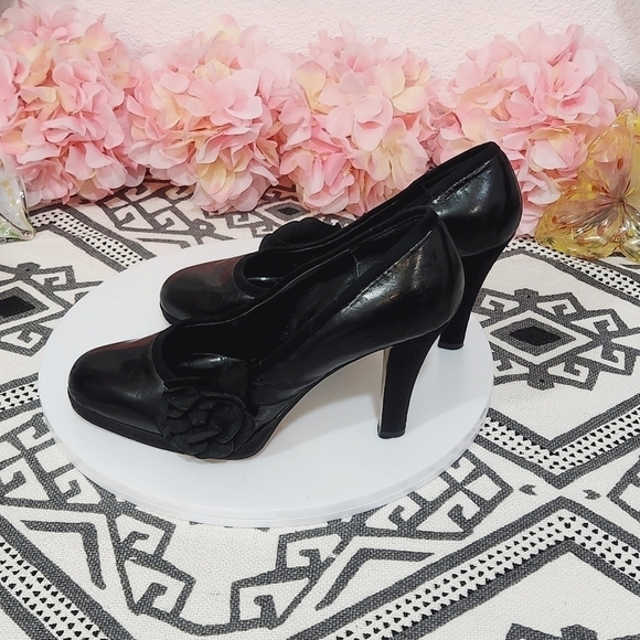 Bison bison Michele Bigot Low Heels Sz: 8.5 - Picture 3 of 12
